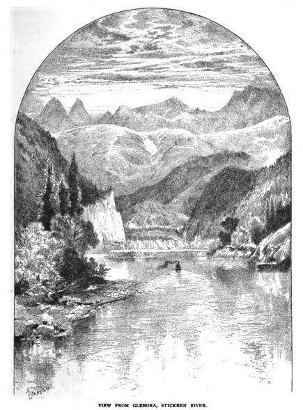 stickeen river illustration